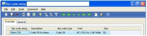 [转]Setting up bar code in Microsoft Dynamcis AX 2009