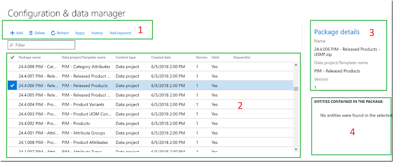 Import Data Packages through LCS #Dyn365FO